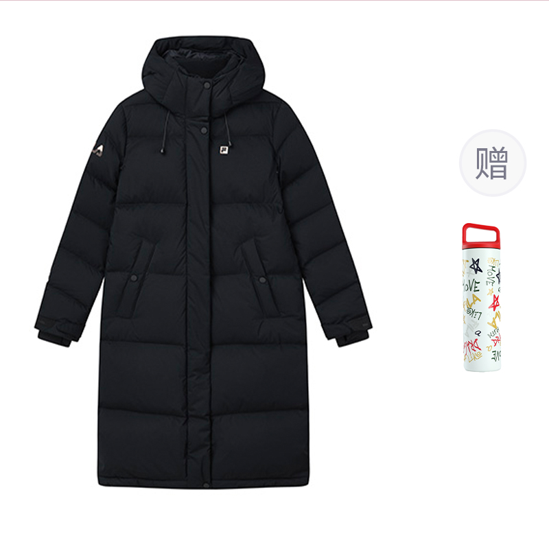 

FILA Женская фитнес пуховик, Pitch Black (Gift Included Insulated Cup)