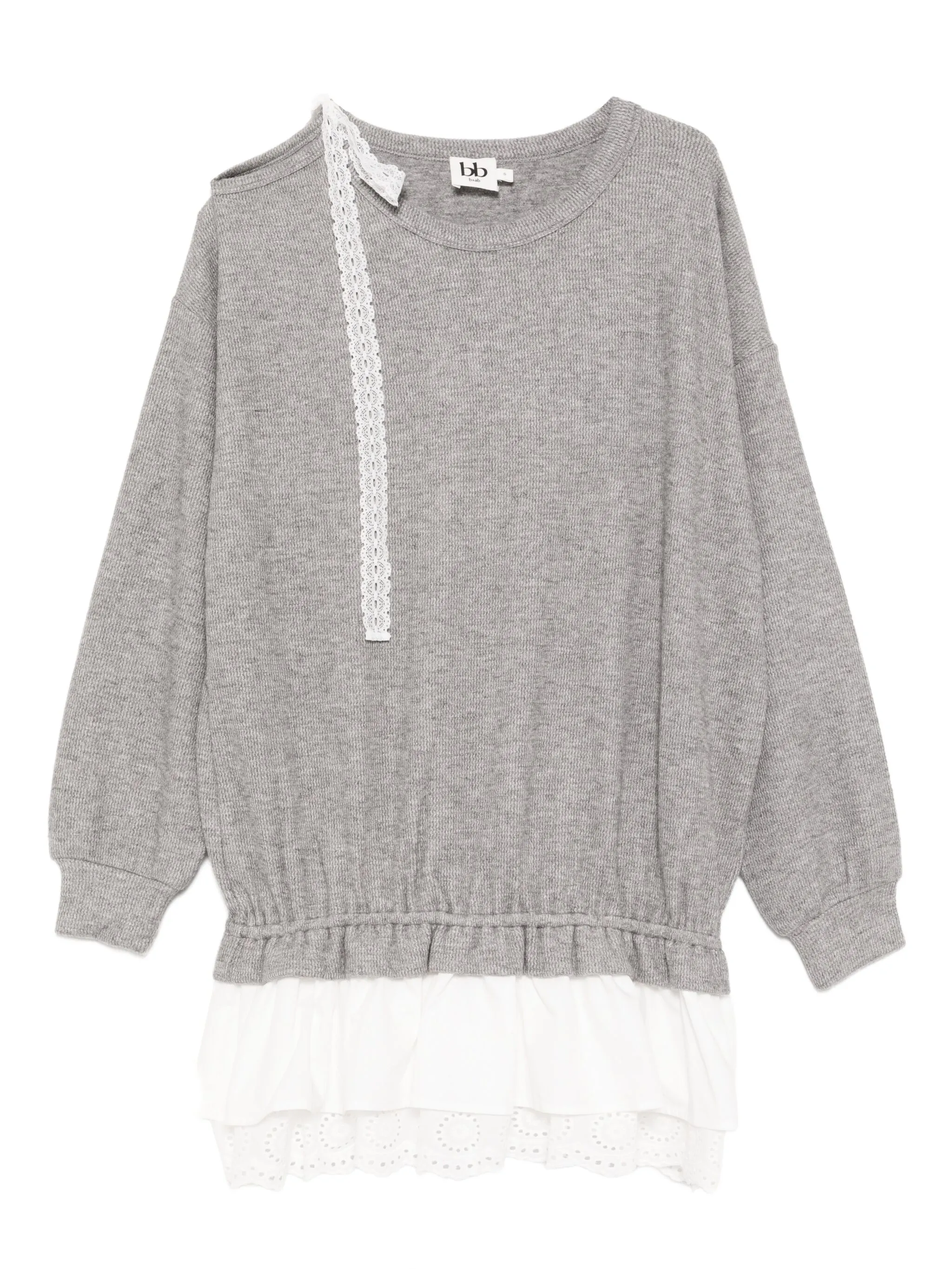 

Платье с кружевом B+Ab, серый