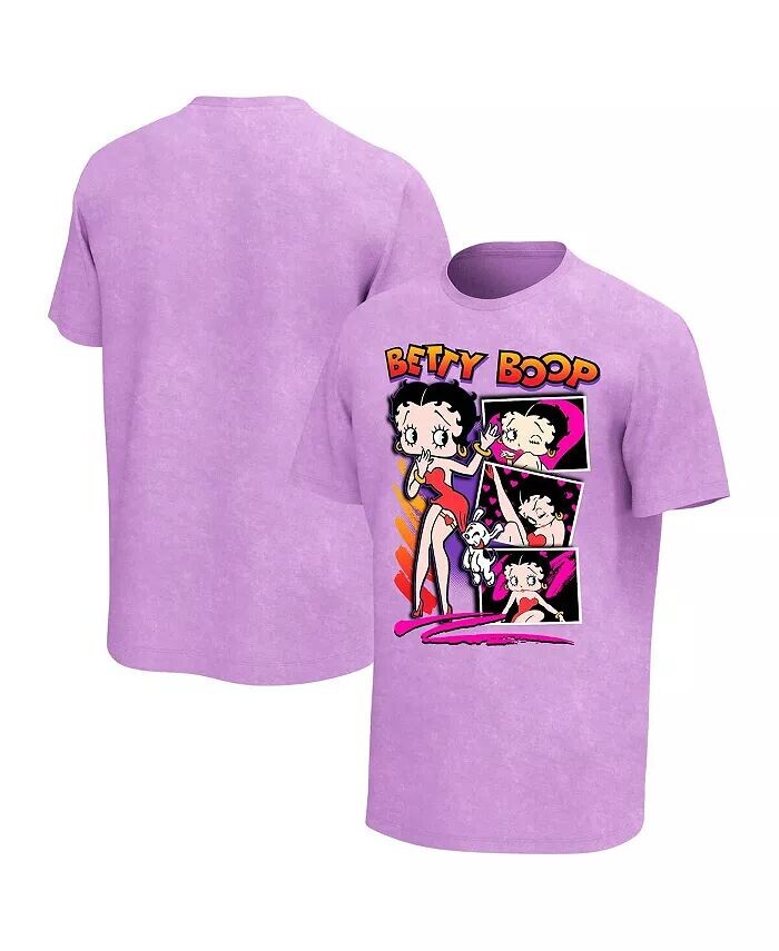 

Мужская фиолетовая футболка с рисунком Betty Boop Philcos