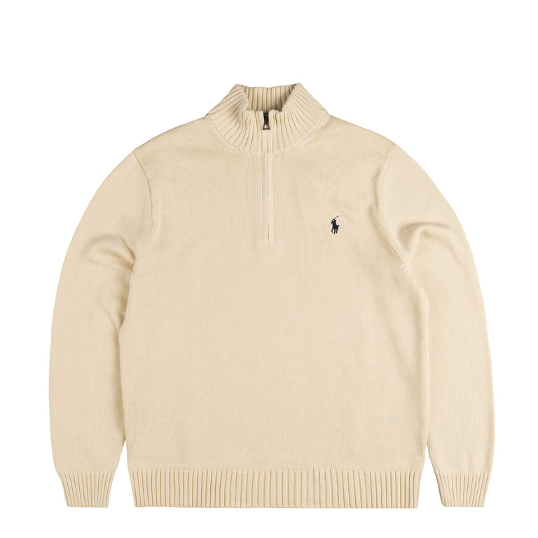

Джемпер quarter-zip jumper Polo Ralph Lauren, бежевый