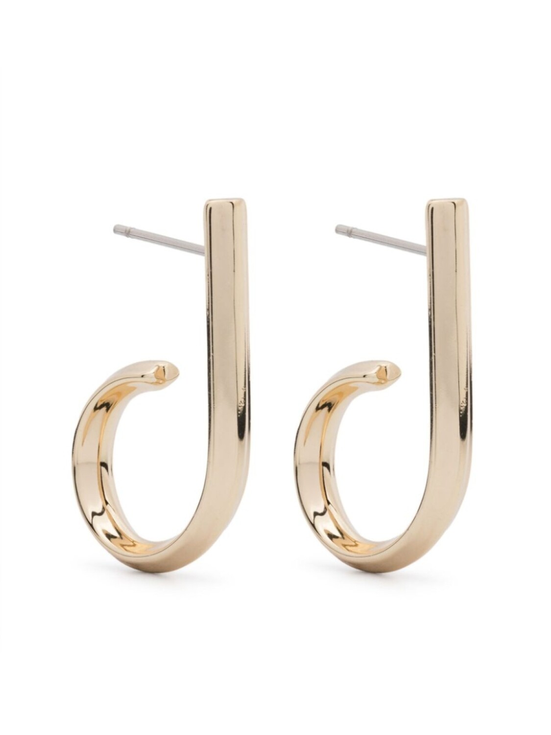 

Завитые серьги Eddie Borgo, золотой