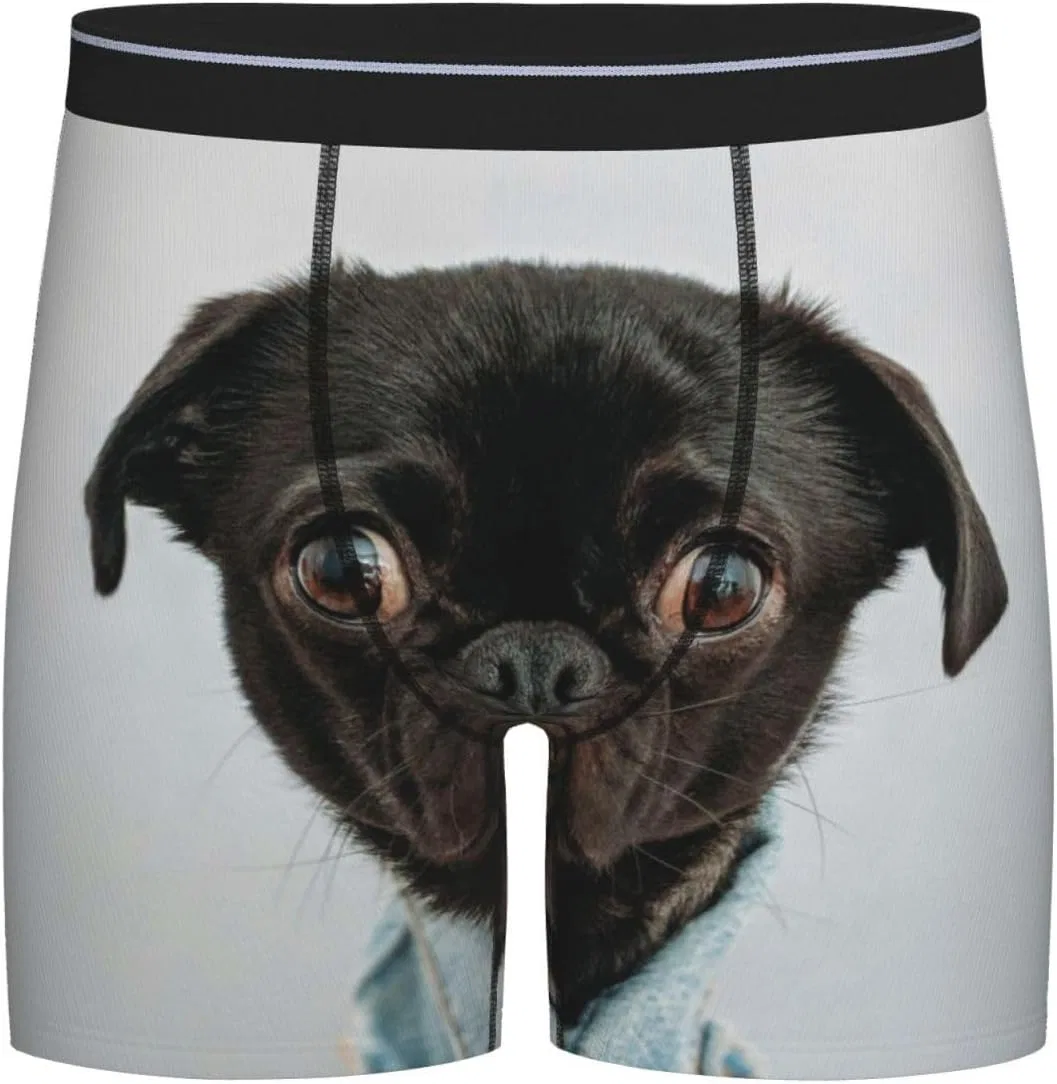 Боксеры дышащие Pug Dog, черные