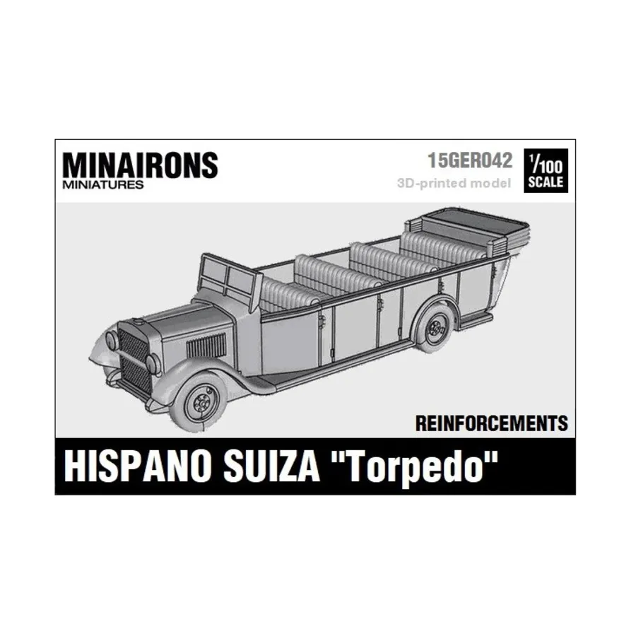 

Автобус Hispano Suiza Торпедо, Spanish Civil War - Vehicles (1:100)