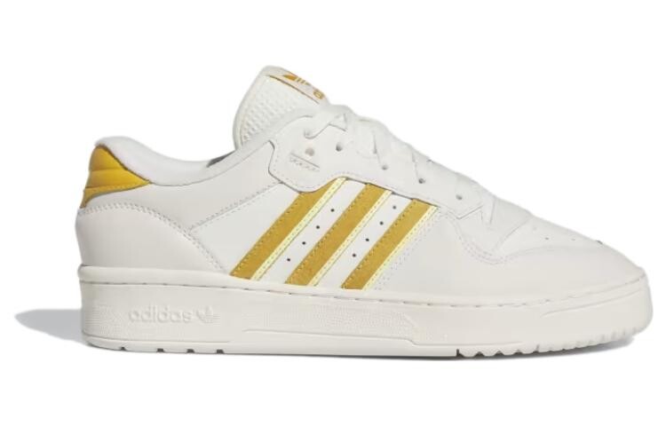Мужские кроссовки для скейтбординга adidas originals Rivalry, White/Yellow — фото 2