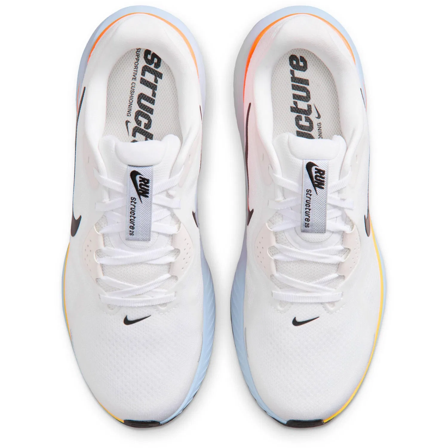 Футбольные бутсы 'Структура 26' Nike, White — фото 3