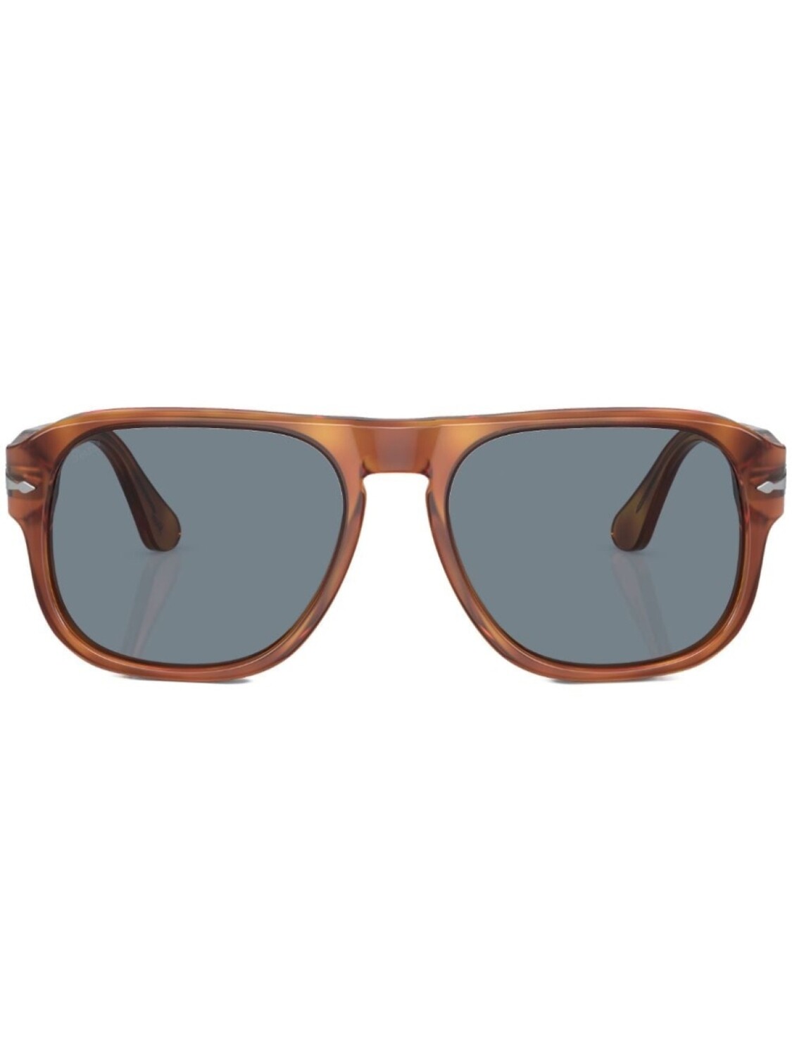 

Солнцезащитные очки в круглой оправе Persol, коричневый