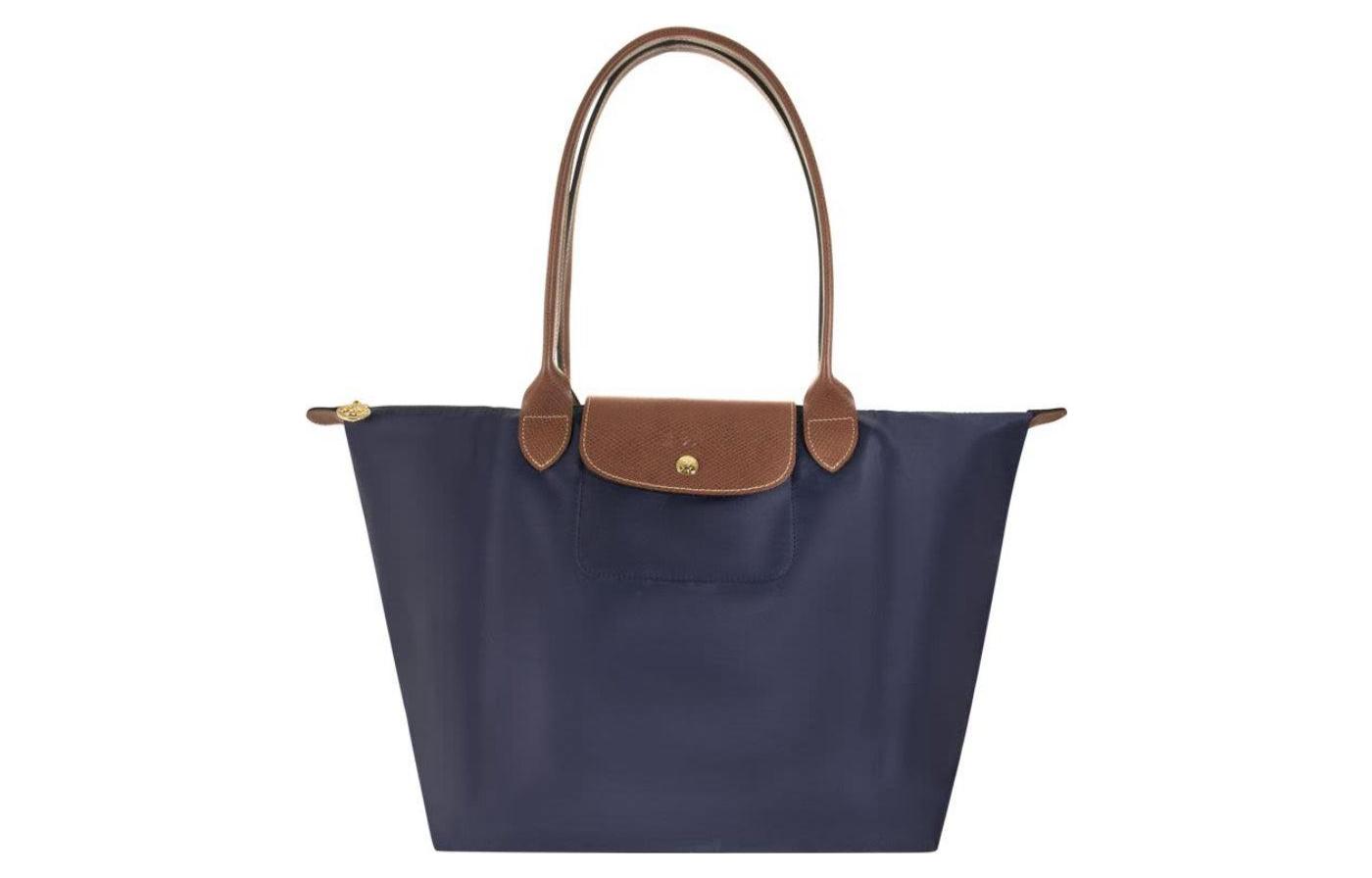 

LONGCHAMP Сумка Le Pliage Canvas с кожаными вставками
