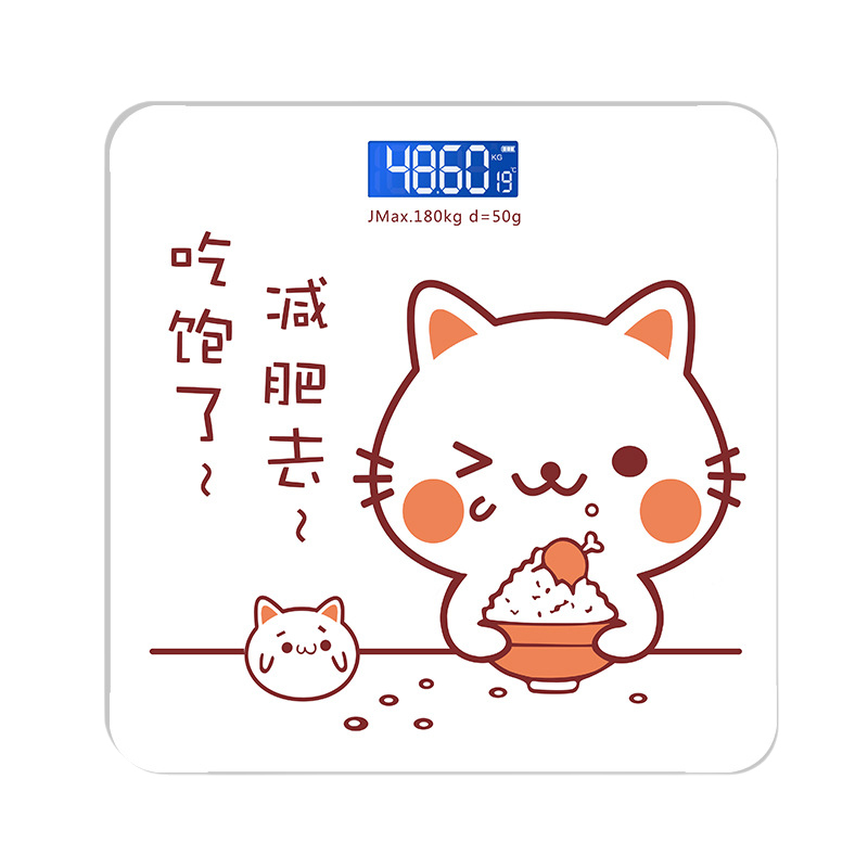 

Весы для измерения веса тела ZHIYILIANGPIN, Feed The Cat