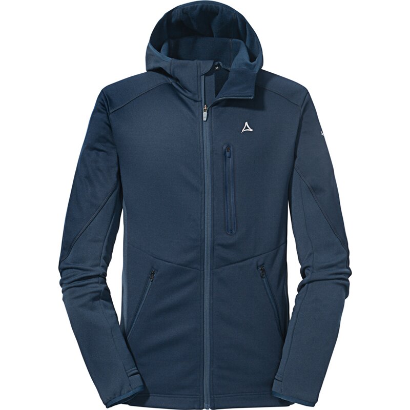 

Куртка флисовая толстовка с капюшоном lodron m Schöffel, синий