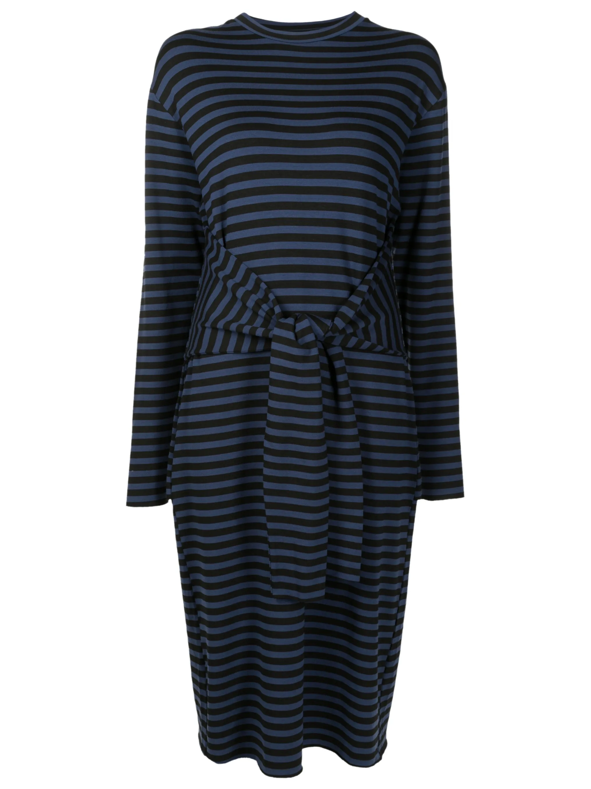 

Платье миди в горизонтальную полоску Uma | Raquel Blay, синий