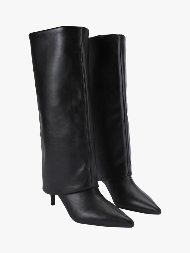 Fate ботинки до колена с отворотом из искусственной кожи KG Kurt Geiger, Black — фото 2
