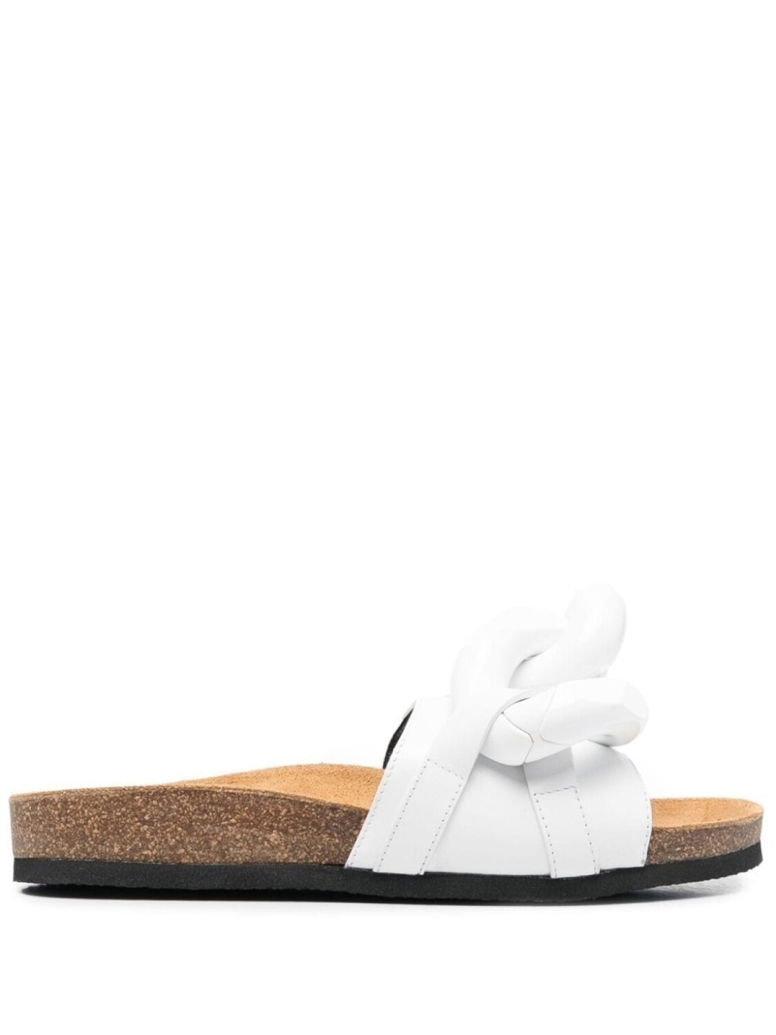 JW Anderson шлепанцы с цепочкой, белый