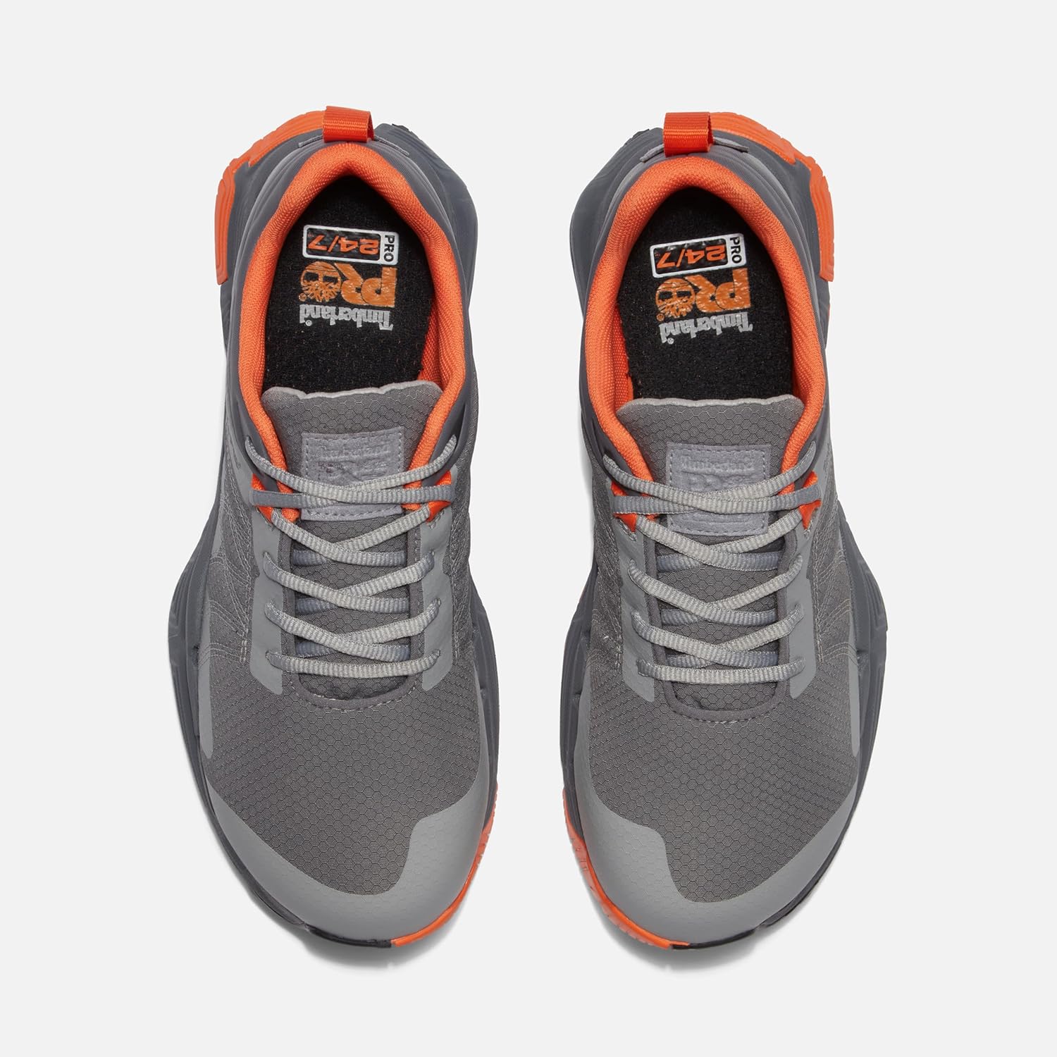 Мужские спортивные кроссовки Timberland PRO XR-1 MaxTrax Alloy Toe, Grey/Orange — фото 3
