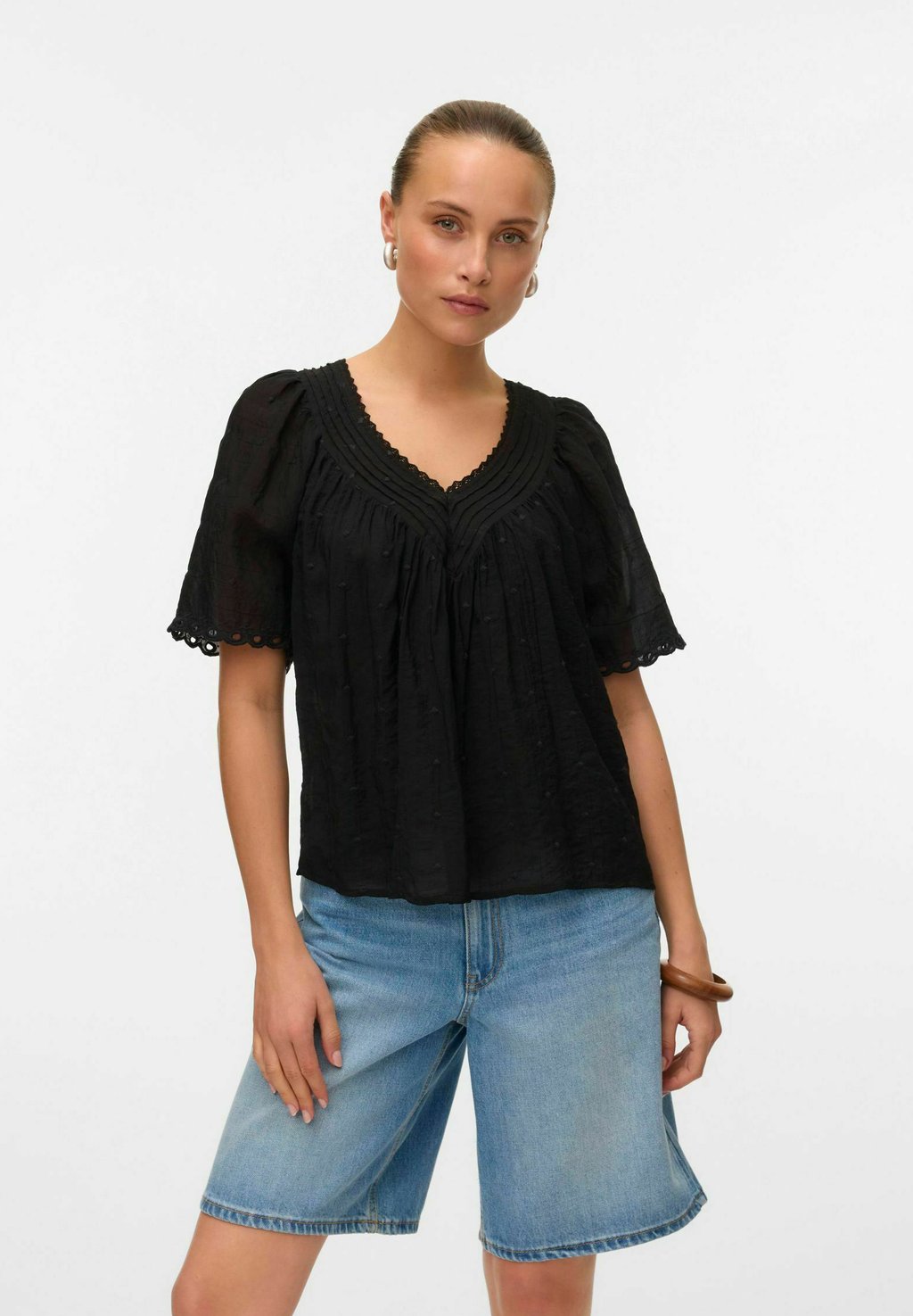 

Блуза VMDAFFA Vero Moda, черный