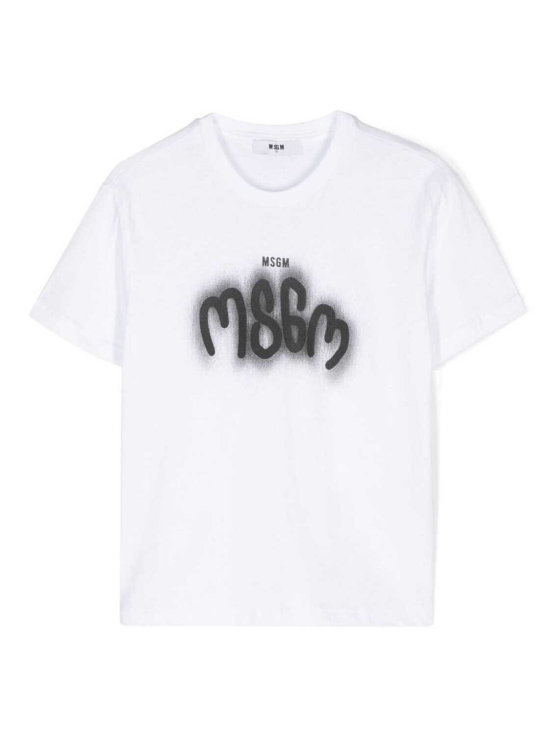 

MSGM Kids футболка с логотипом, белый