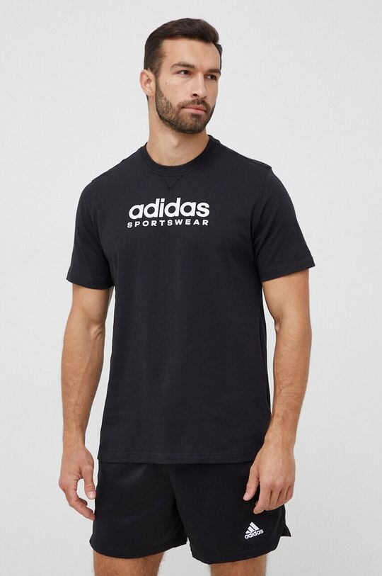 

Футболка Adidas из хлопка adidas, черный