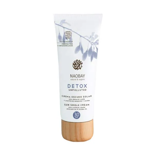 

Солнцезащитный крем Detox Unpolluted Crema Escudo Solar SPF 30 Naobay, 50 ml