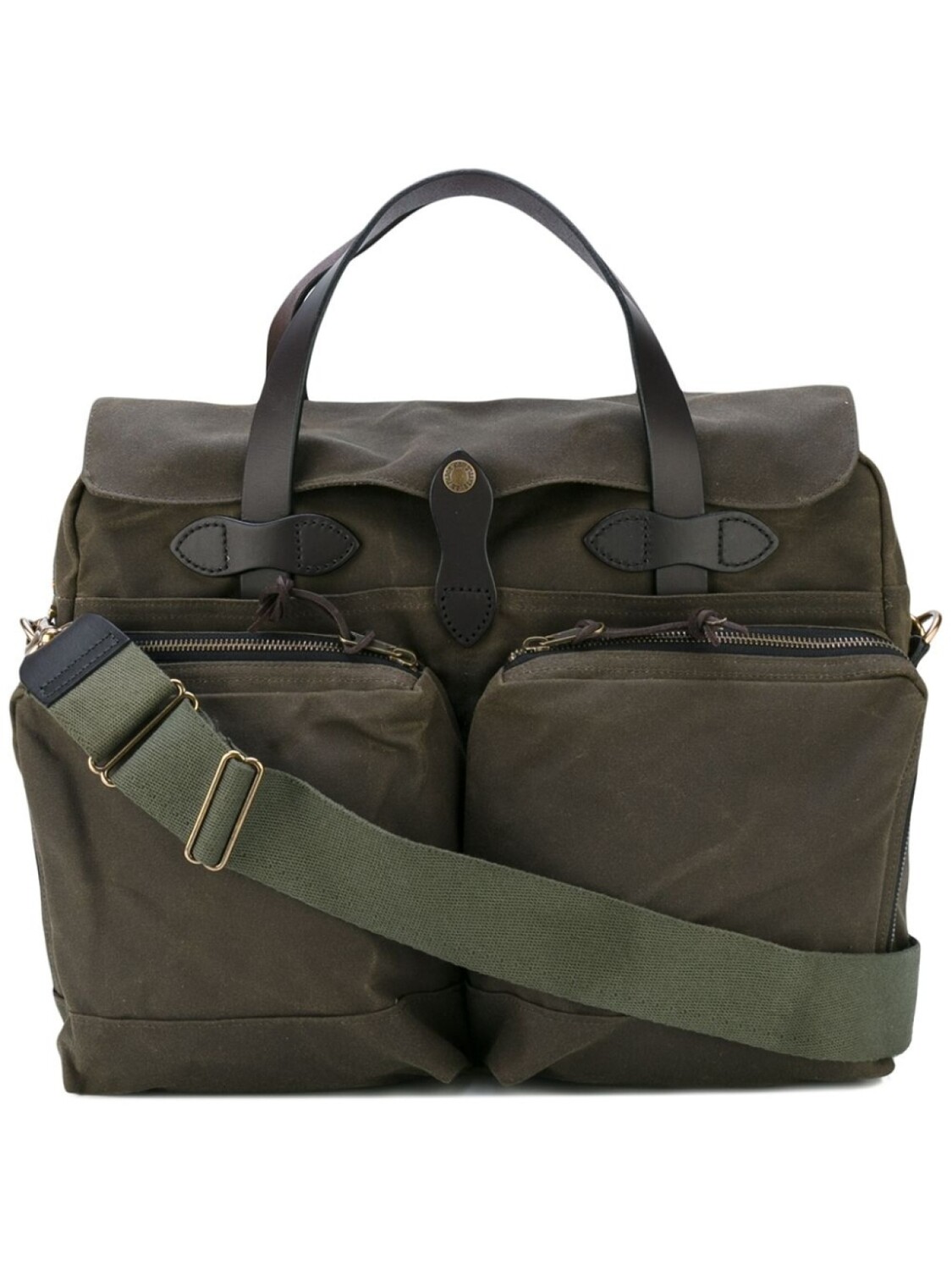 

Сумка для ноутбука с накладными карманами Filson, зеленый