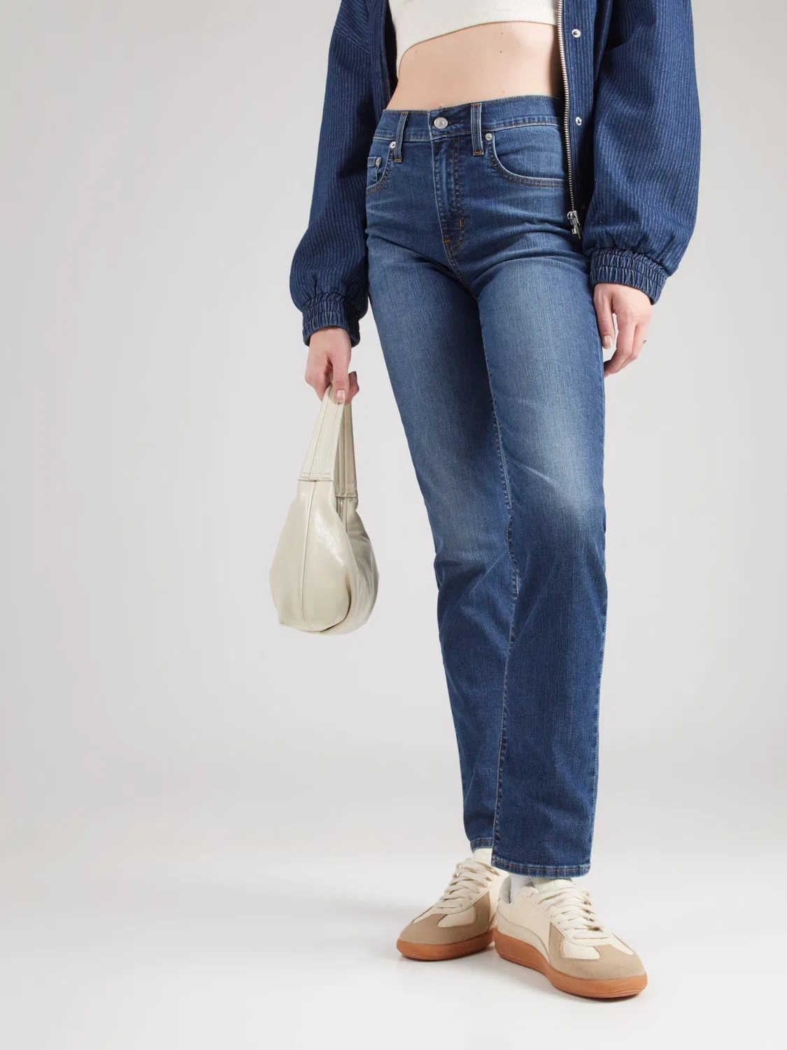 Обычные джинсы '724 High Rise Straight Jeans' Levi'S , Blue Denim — фото 3