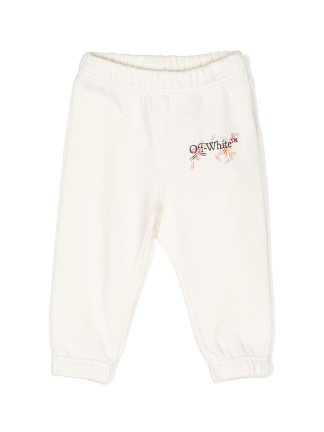 

Off-White Kids спортивные брюки с логотипом, желтый