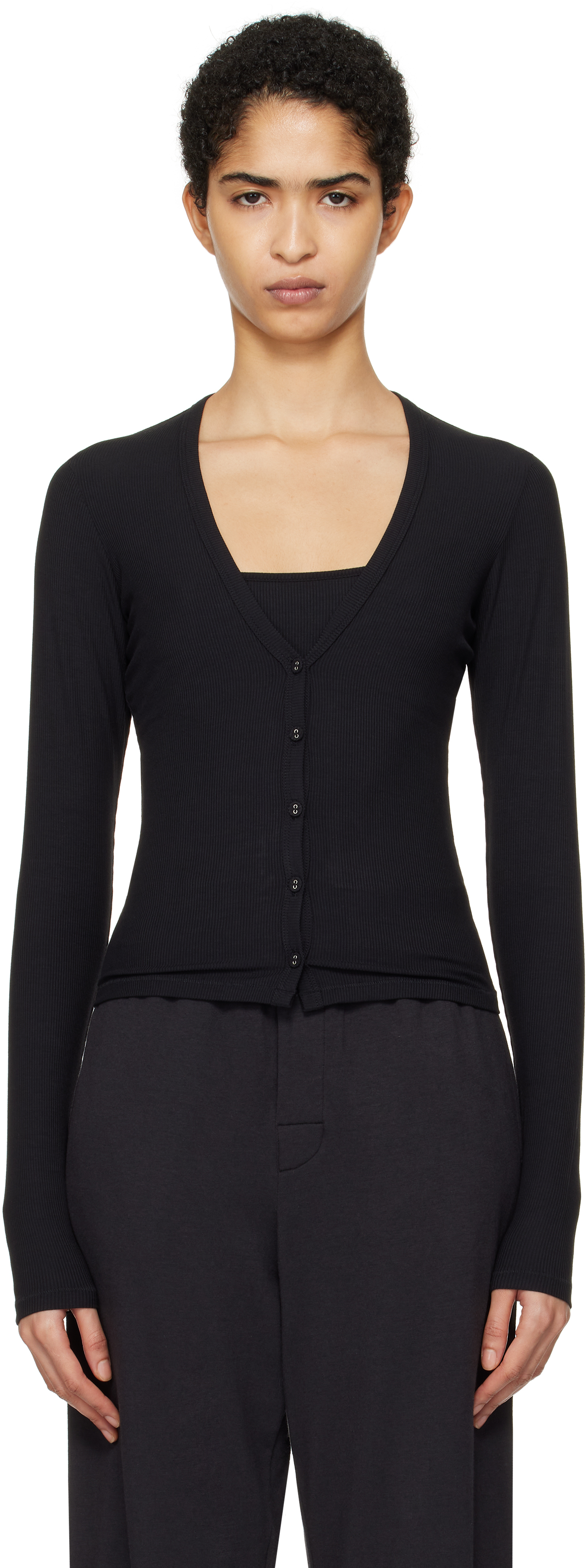 

Кардиган KIM Black oft Lounge SKIMS