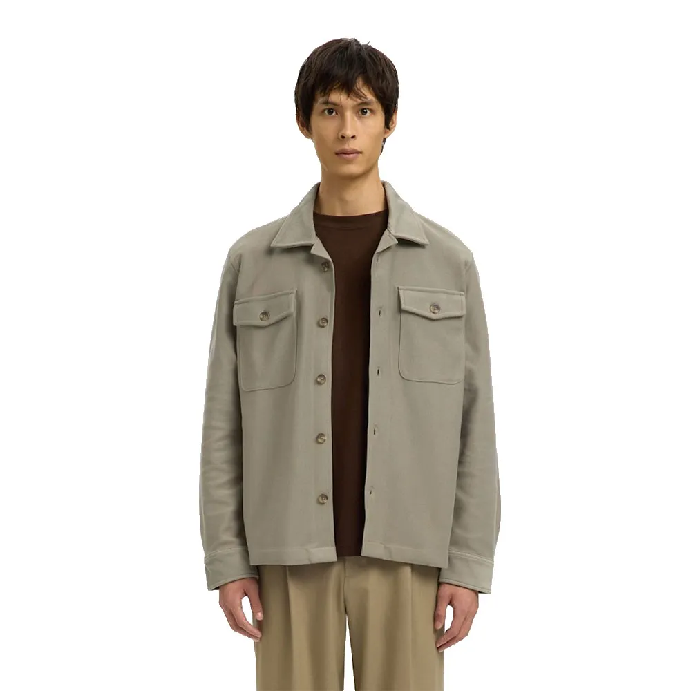 

Выбранная толстовка Oliver Overshirt Selected, зеленый