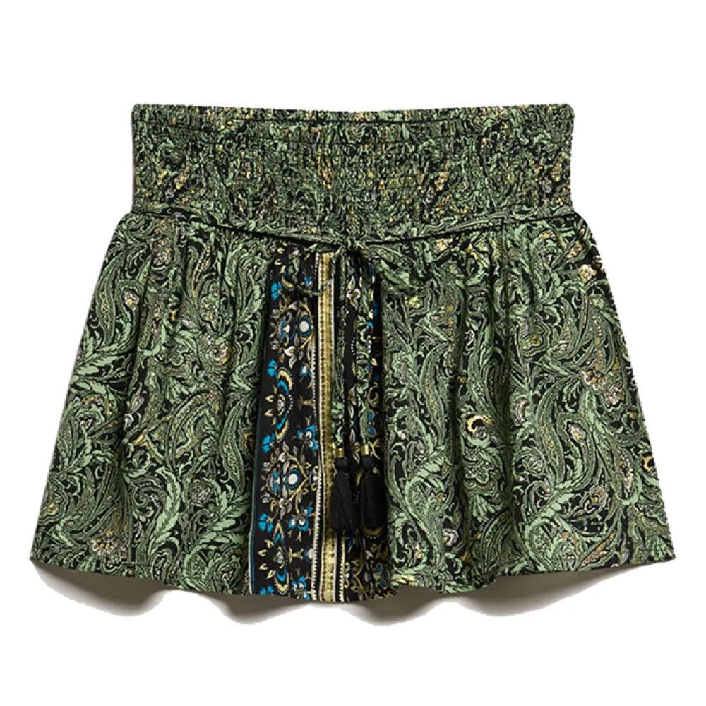 

Юбка Superdry St Tropez Paisley, зеленый