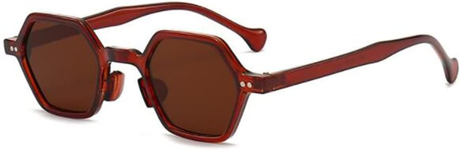 

Солнцезащитные очки PUB неправильной формы, солнцезащитные очки с защитой от УФ-излучения, симпатичные солнцезащитные очки с поддержкой носа, Full Tea Frame Tea Flakes