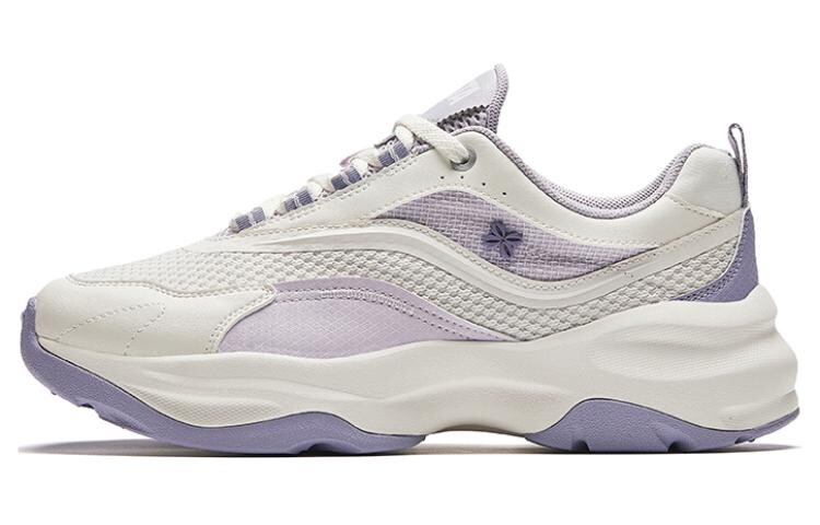 

Кроссовки ANTA Lifestyle Shoes Women's Low-top Ivory/lavender/misty Purple, слоновая кость, Бежевый, Кроссовки ANTA Lifestyle Shoes Women's Low-top Ivory/lavender/misty Purple, слоновая кость