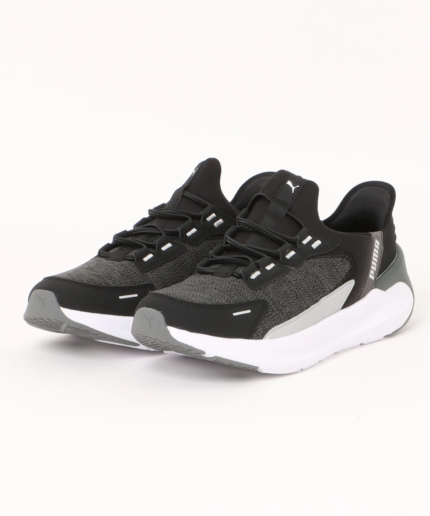 Мужские кроссовки-слипоны PUMA SOFTRIDE Symmetry Ease In чёрные