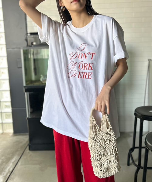 

Футболка с коротким рукавом свободного кроя, комбинированный логотип Kotoe, белый