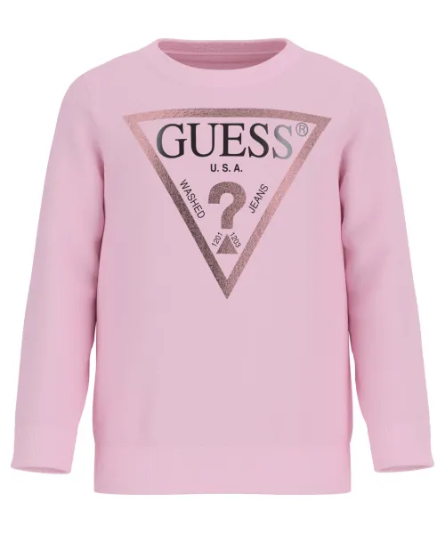 

Толстовка Regular fit Guess, розовый