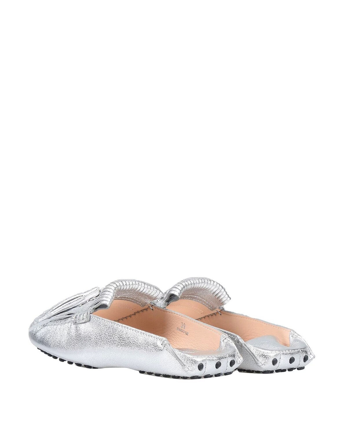 Мюли Tod'S, серебро — фото 3