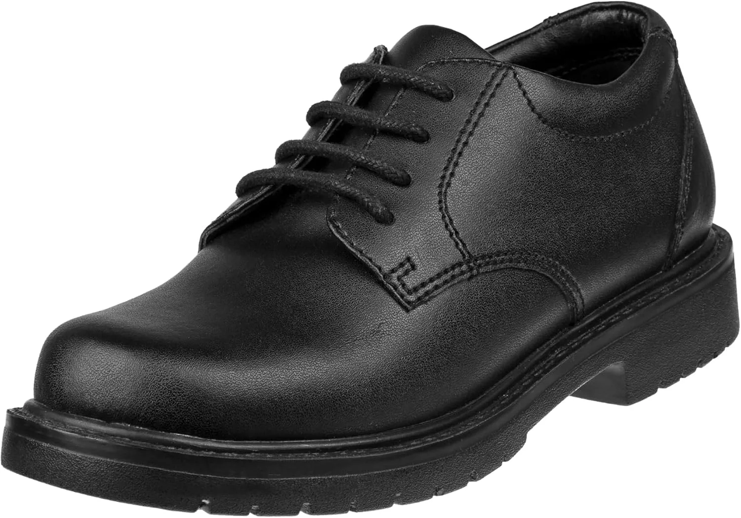 Туфли Mens Casual Classic Uniform Work Oxfords Leather Shoes (Adult) Josmo, черный — фото 4