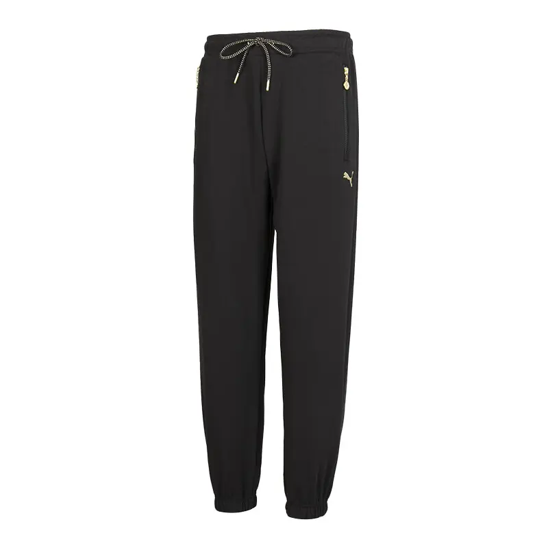 

PUMA Трикотажные спортивные штаны мужские черные