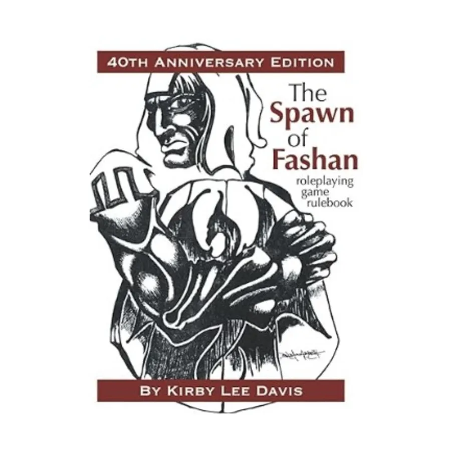 

Spawn of Fashan (40th Anniversary Edition), Roleplaying Games (Fashan Books), мягкая обложка