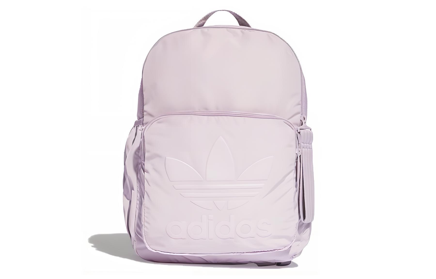 

Рюкзак нейлоновый обычный женский светло-розовый Adidas Originals