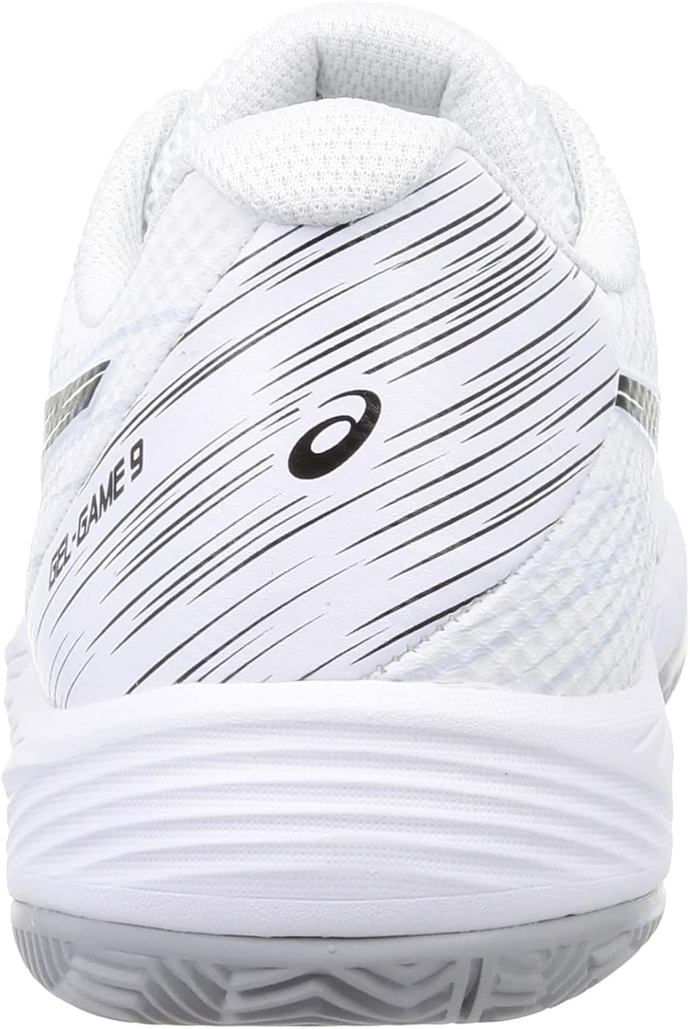 Мужские теннисные кроссовки ASICS Gel-Game 9 для пинг-понга, белый/черный — фото 3