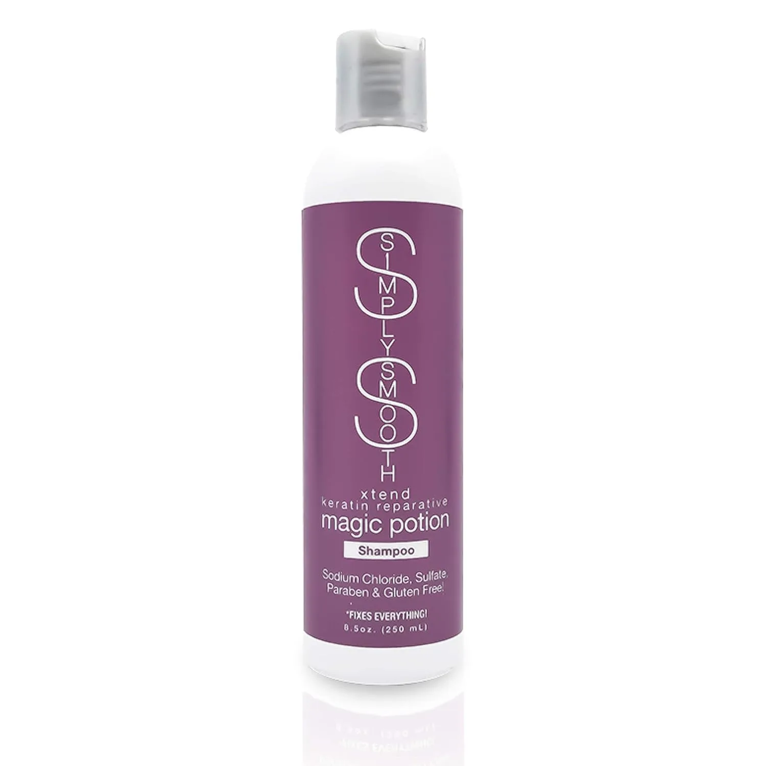 Шампунь и кондиционер Simply Smooth Keratin Reparative Magic Potion - ежедневный уход за волосами с коллагеном для всех типов волос, предотвращающий ломкость, 240 мл. — фото 3