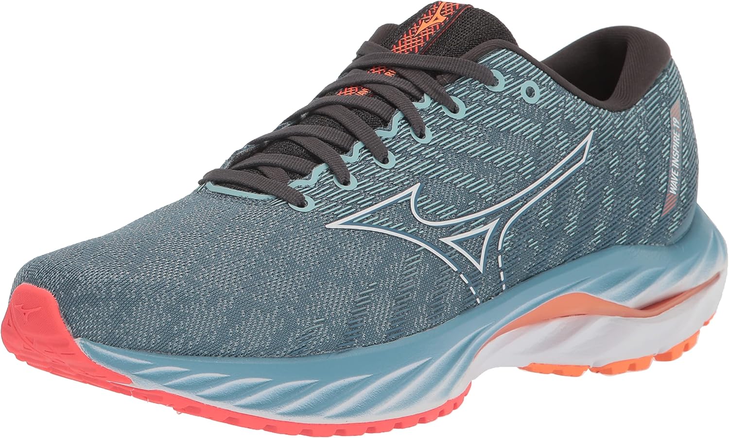 

Мужские кроссовки Mizuno Wave Inspire 19, белый/синий