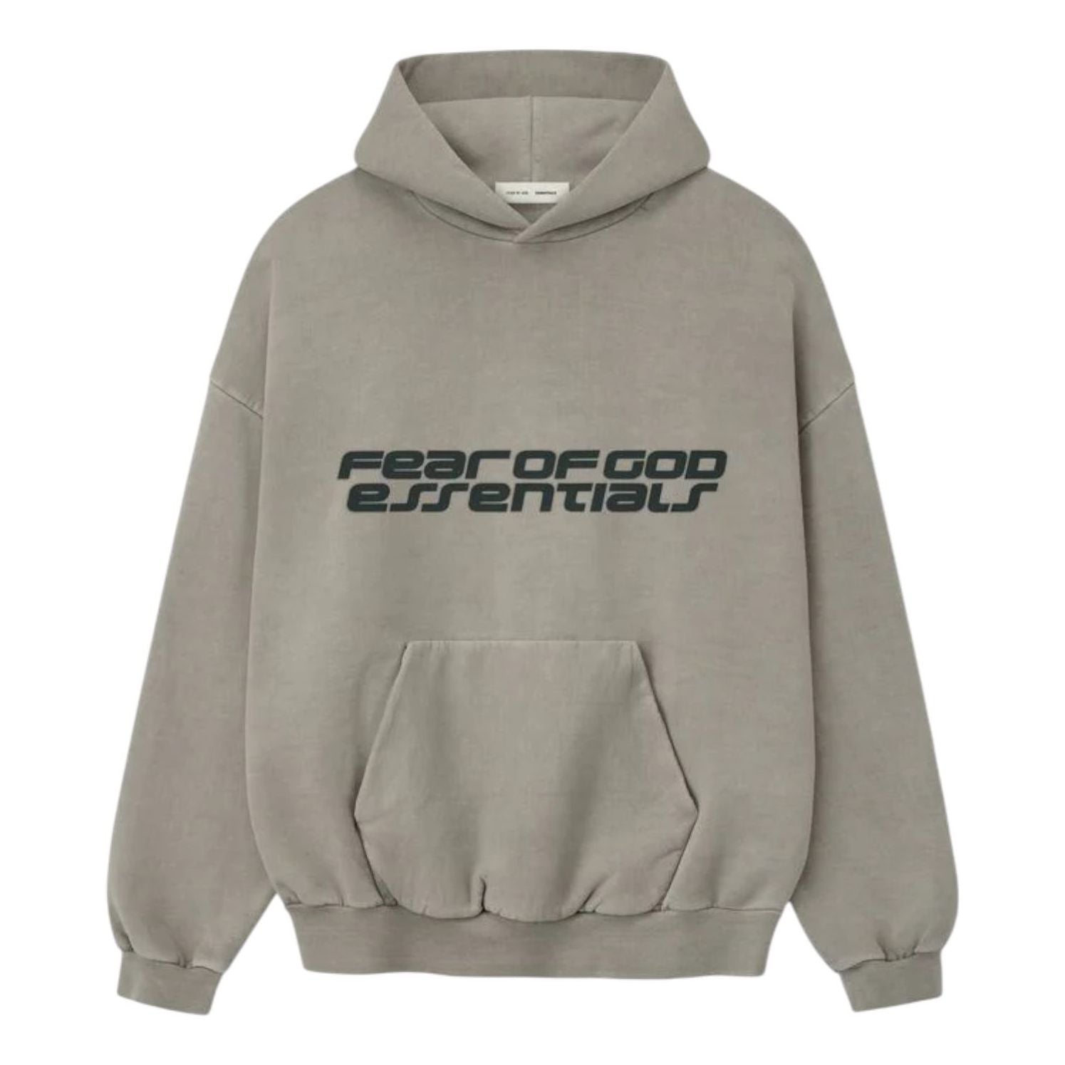 

Толстовка Fear of God Essentials из плотного флиса в стиле 90-х, цвет «дымчато-серый»