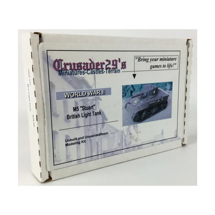 

Легкий танк М5 «Стюарт» Биритс, WWII Miniatures (28mm) (Crusader 29's)