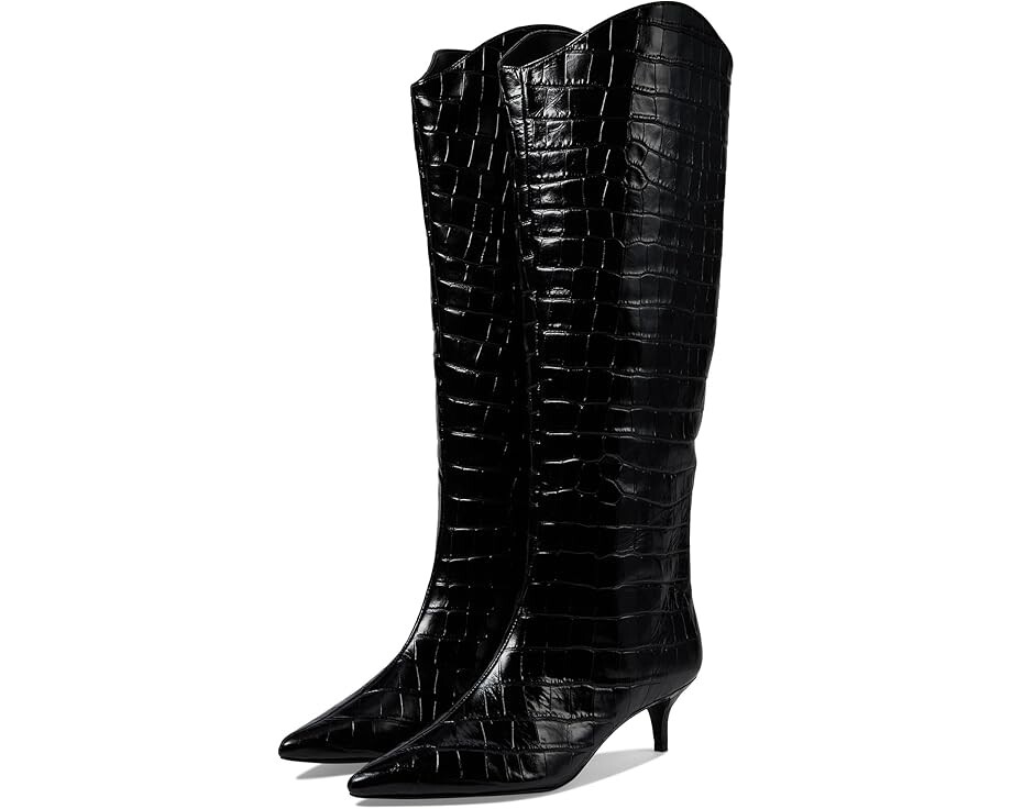Ботинки Schutz Maryana Lo Wide, черный