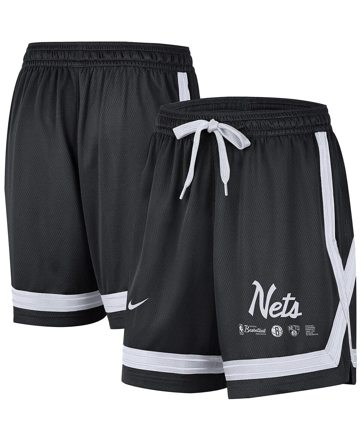 

Женские черные шорты Brooklyn Nets Crossover Performance Nike, черный