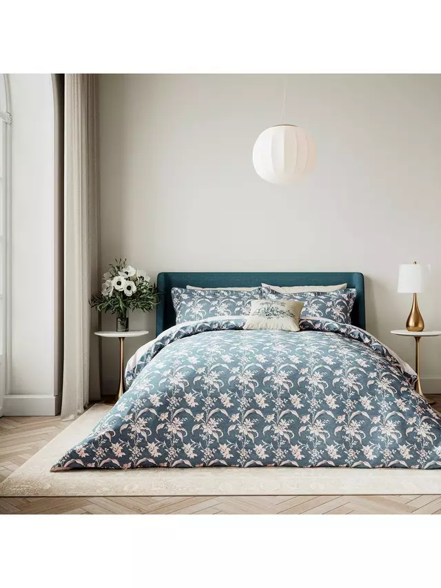 

Комплект пододеяльников V&A Daffodil Dreams Duvet, цвет mid/blue