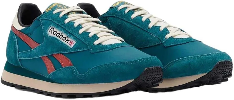 Кроссовки Reebok Aztec II унисекс, Retro Teal Alabaster Burnt Red — фото 2