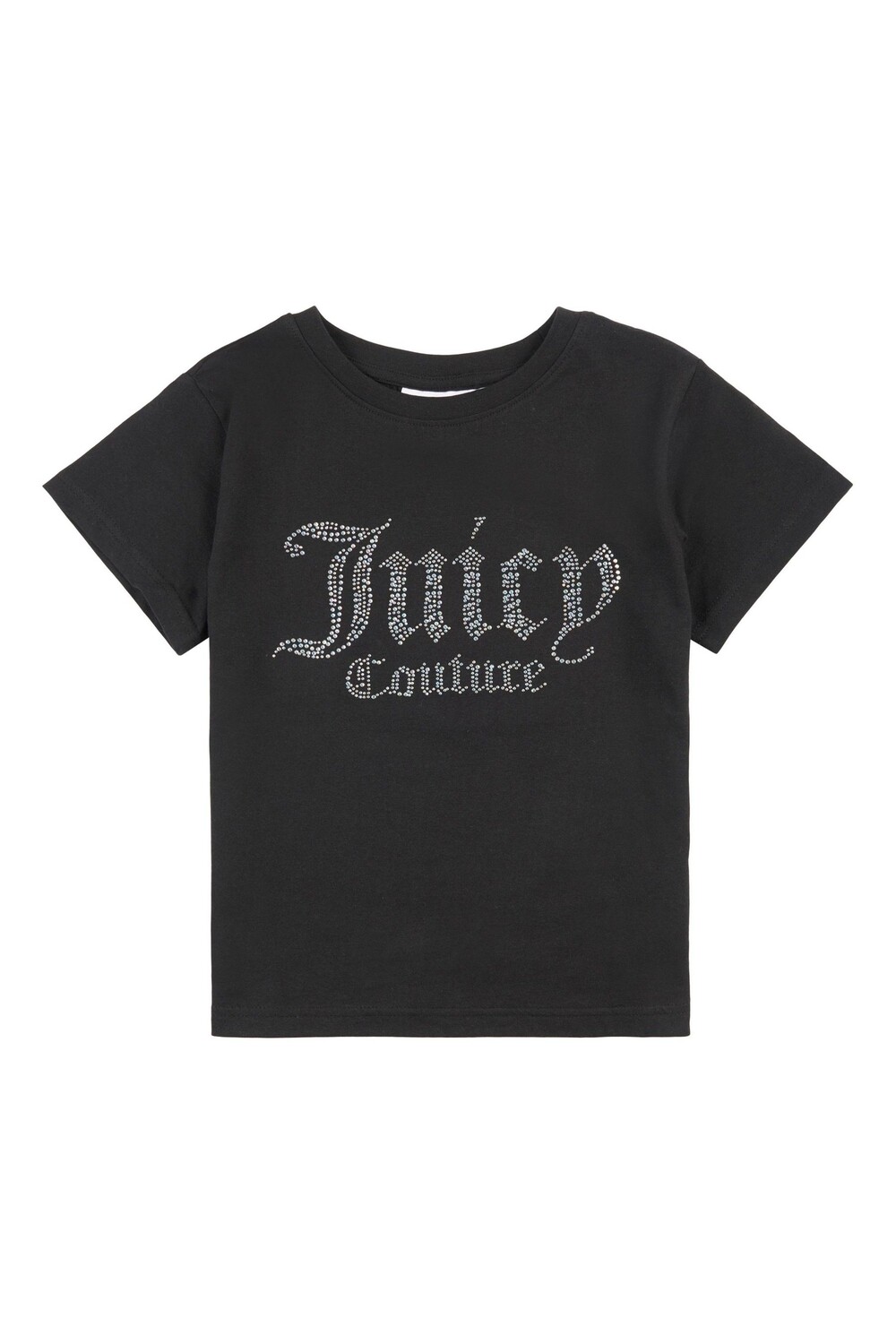 

Футболка с короткими рукавами со стразами Juicy Couture, черный
