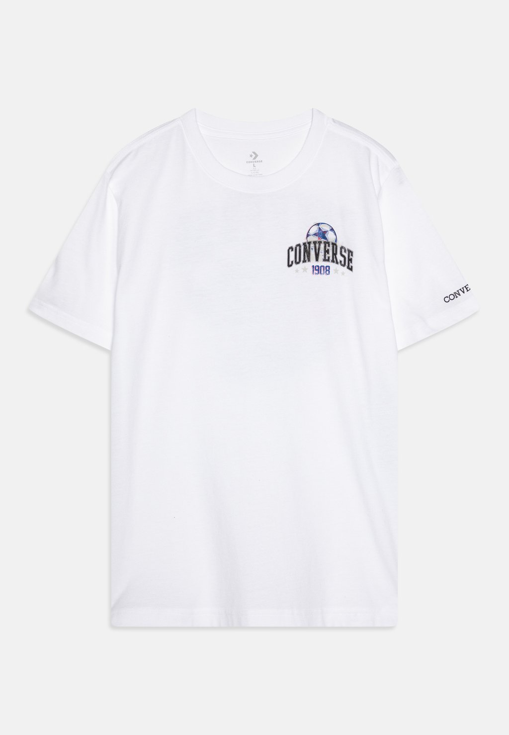 

Футболка с принтом SPORT TEE Converse, белый