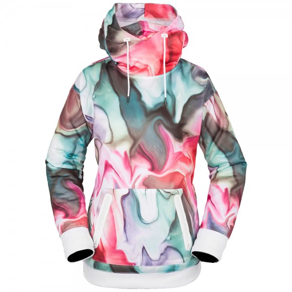 

Весенняя толстовка с капюшоном Volcom, мультиколор