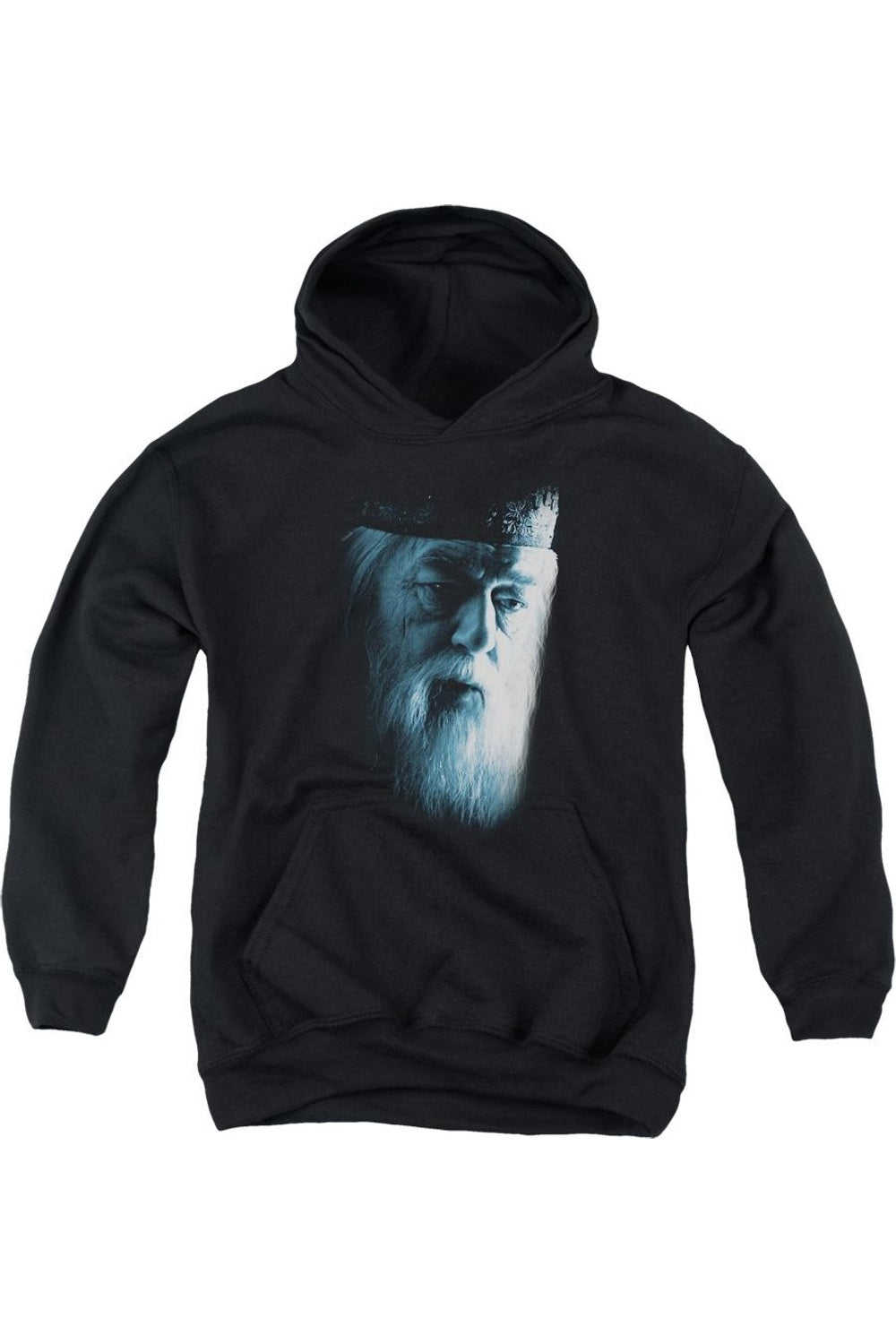 

Толстовка с капюшоном и лицом молодого Дамблдора Harry Potter Gildan, черный